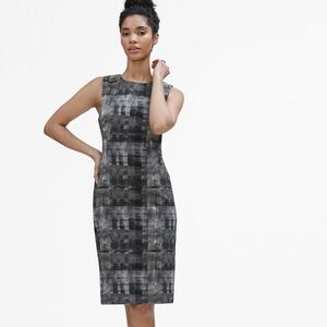 MM LaFleur Shirley Scratch Plaid Dress- 10